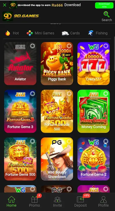 9d game