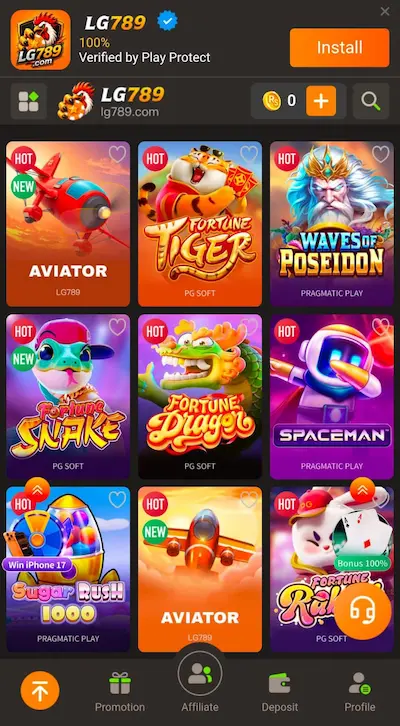 LG789 Game 