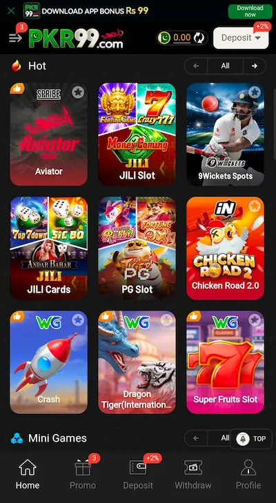PKR99 Game
